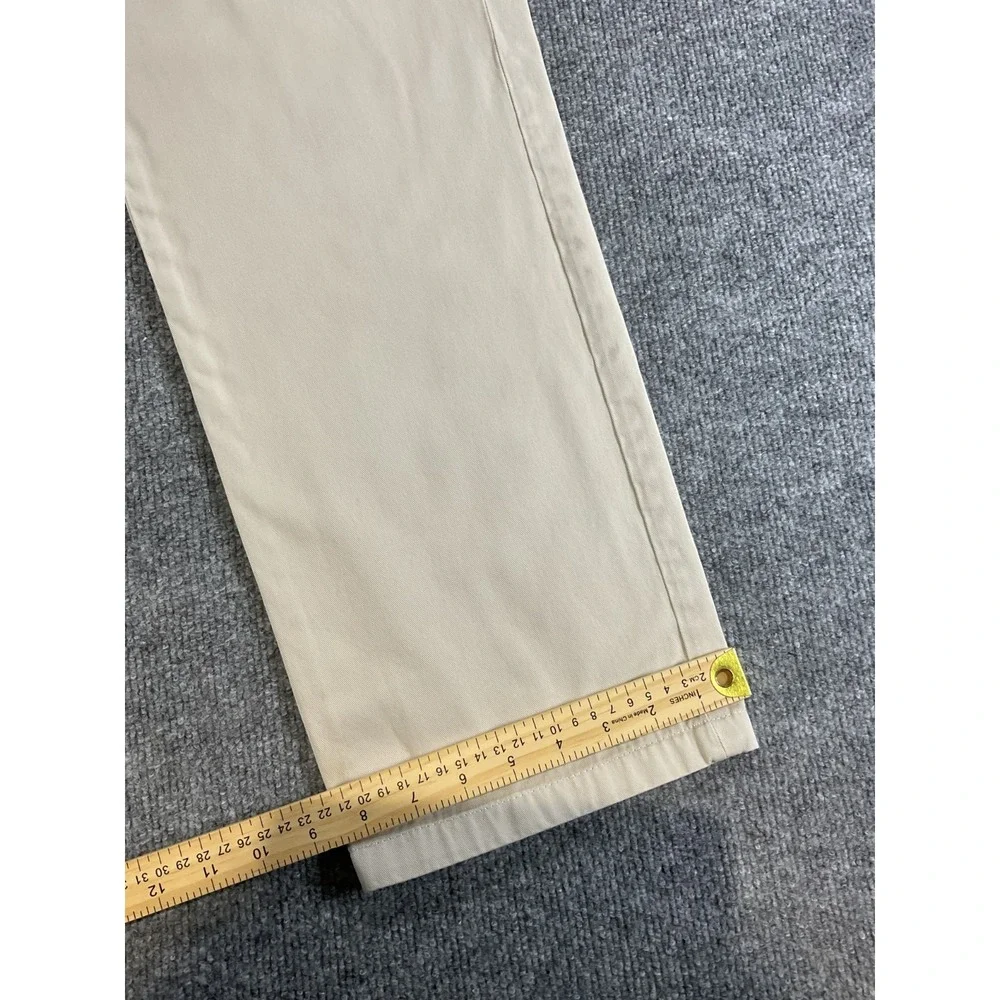 Polo Ralph Lauren Classic Fit Chino Pants 35x30 Khaki Beige Straight Leg Cotton